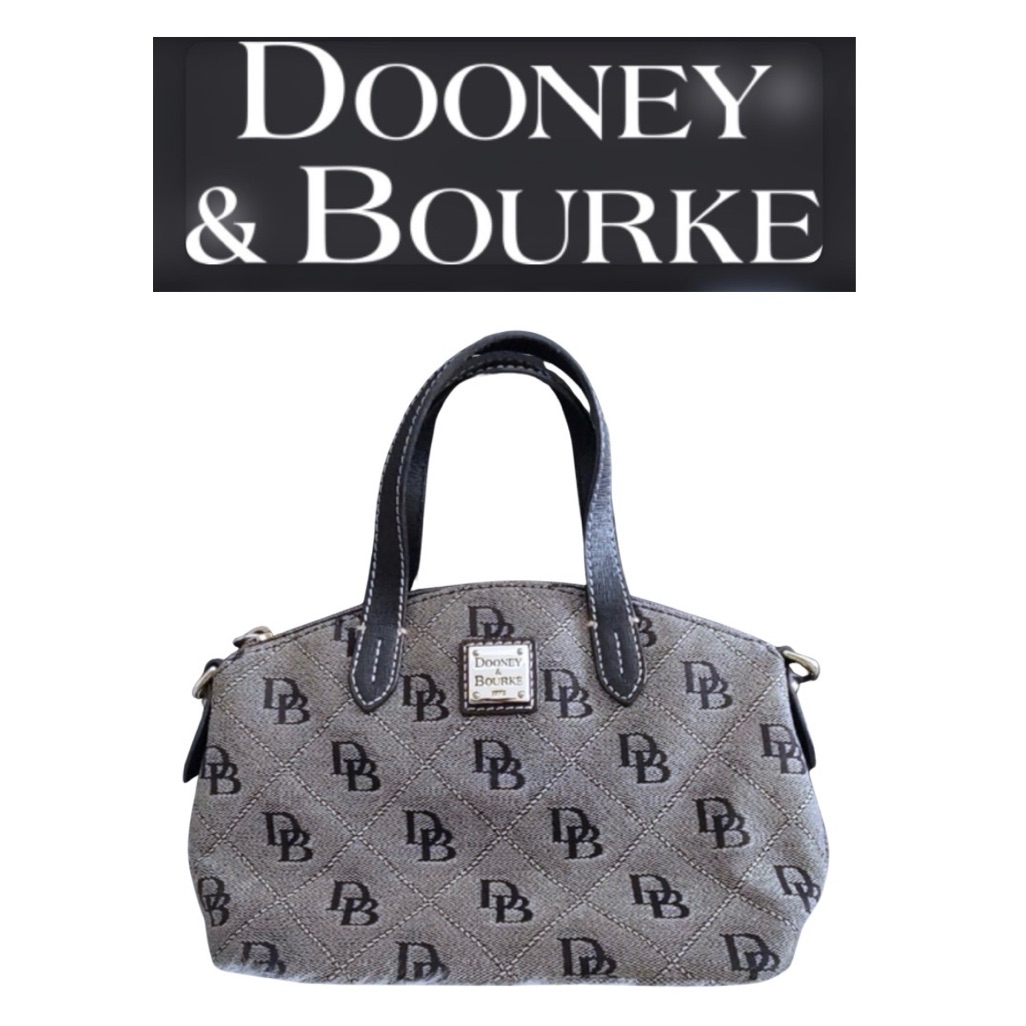 Dooney Bourke Quilted Monogram Handbag, Euc